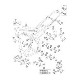 SK.Bundschraube M 8x50 SW=10