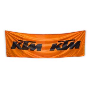 KTM Banner mit Ringen (80 x 250 cm)
