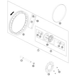 SPEICHE 3X100X6MM-110°
