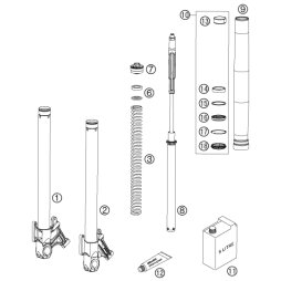 AUSSENROHR L=550MM D=54/60