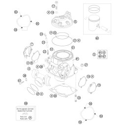 Zylinderfussdichtung 0.25MM