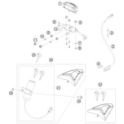 Tachometer km/h 21