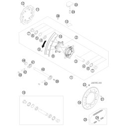 SPEICHE M5X206- 19 08
