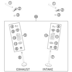 VENTILFEDERAUFLAGE