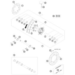 SPEICHE M5X193- 18 08