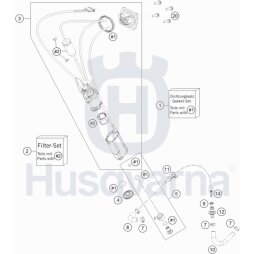 Mutter Benzinpumpe M12