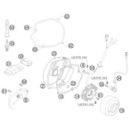 STATOR HUSABERG FS/FE 04
