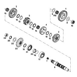 O-RING 25,00X2,00 SILICON