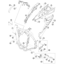 MOTORSTREBE 125 SX 11