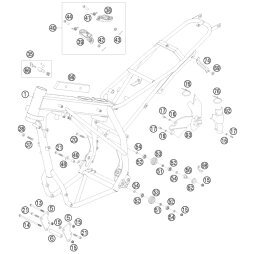 Distanz Motoraufhäng.L=87mm 04