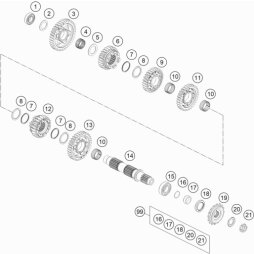 Spiralsicherungsring D29