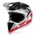Acerbis Helm Profile 2.0 Schwarz Rot Weiß