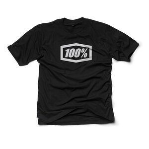 100% T-Shirt Essential in schwarz S