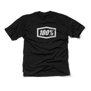 100% T-Shirt Essential in schwarz M