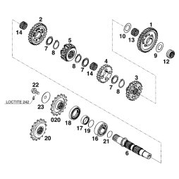 Tellerfeder 10,5 X 40 X 1,5