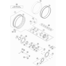 Speichennippel Quadrax M5