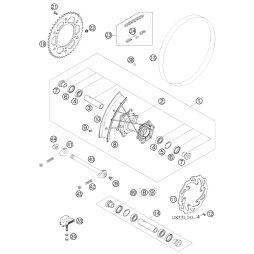 Spoke M5X193- 18 08