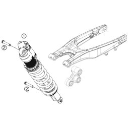 MONOSHOCK TE 250/300 16
