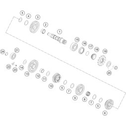 Schieberad 4.G 24-Z