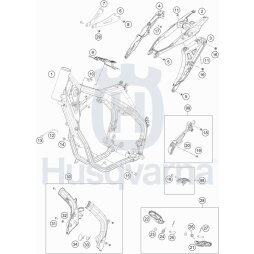 Rahmen 554Q4 weiß