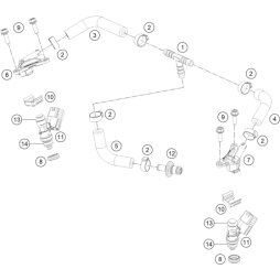 TPI-Schlauch links