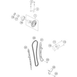 Nockenwelle Halteblech
