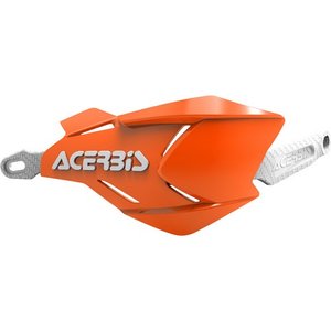 Acerbis Handschutz X-Factory Orange Weiß inkl. Anbaukit