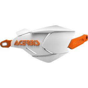 Acerbis Handschutz X-Factory Weiß Orange inkl. Anbaukit