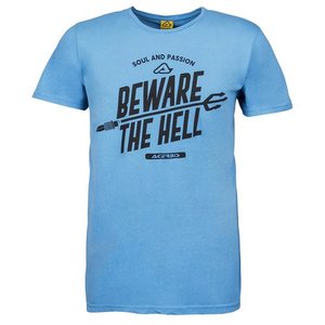 Acerbis T-shirt Beware The Hell Blau M