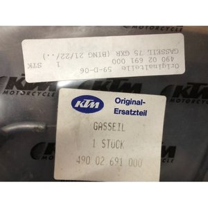 Gasseil KTM 75 gxr THROTTLE CABLE 75GXR BING21