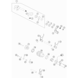 Schutzblech Gangsensor
