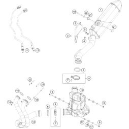 Stiftschr. M8x25 DIN 835-10.9