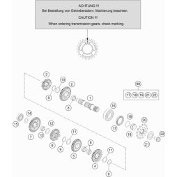 Schieberad 6.Gang, Z=24