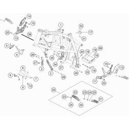 Halteblech Purge Valve