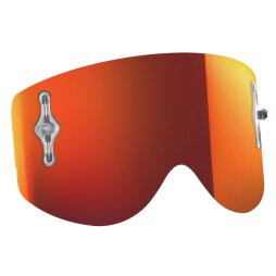 Scott Recoil XI 80s Verspiegelt Orange Chrome Works...