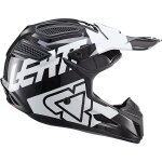 Leatt Helm GPX 5.5 Composite V15 Helm Schwarz Weiss