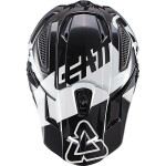 Leatt Helm GPX 5.5 Composite V15 Helm Schwarz Weiss