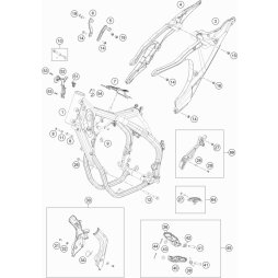 Motorstrebe links