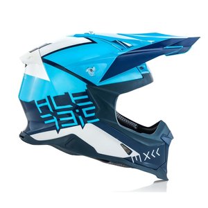 Acerbis Helm Impact X-Racer VTR Blau Weiß L (59/60)