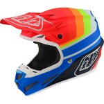 Troy Lee Designs Helm SE4 Composite Mirage Blau Rot