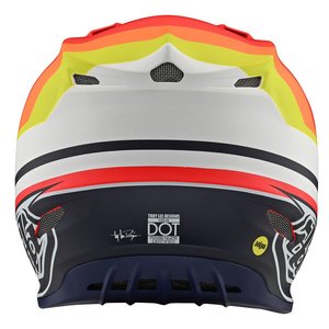 Troy Lee Designs Helm SE4 Composite KTM Mirage White/Red XL