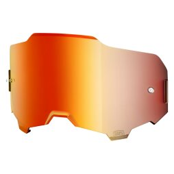 100% Armega Ersatz Glas Scheibe Linse Rot Verspiegelt