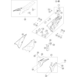 Spoilerset 701 SM 20