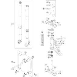 Gabel 65 SX/TC 21
