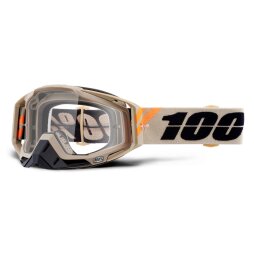 100% Brille Racecraft Poliet Braun - Klar