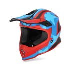 Acerbis Impact Steel Junior Helm Rot/Blau L (51/52)