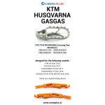 Cross Plus Fußraste Sozius Crossplus   Orange KTM SX 16- EXC 17- Husqvarna TC 16- TE 17- GasGas EC MC 2020-