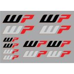 Aufkleberbogen WP -Logo