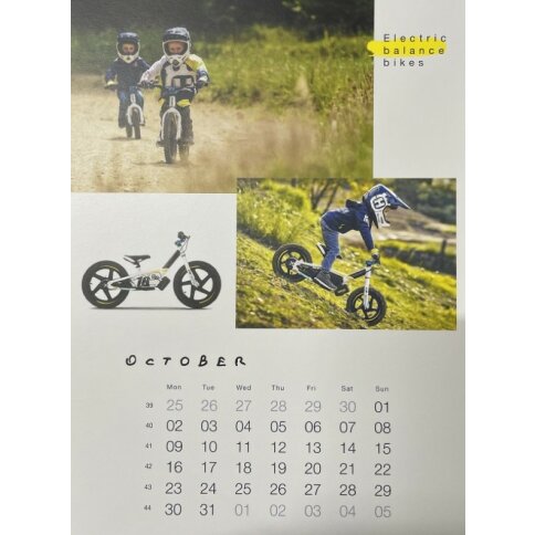 Husqvarna Kalender 2023 - Offroad/Street-Wandkalender - Husky-Shop24.