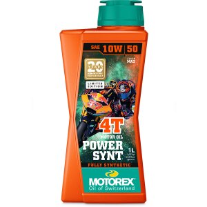 Motorex Power Synth 10W/50 1 Liter 20 Jahre KTM Limited Edition